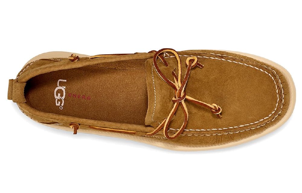 UGG Skateboard Shoes Men Low-Top Caramel