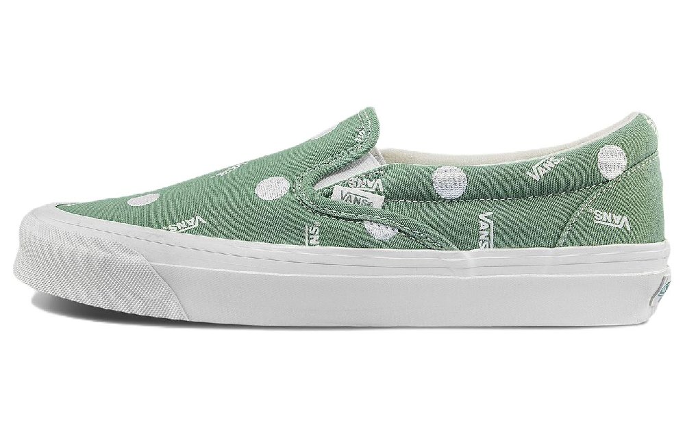Vans Og Classic Slip On Lx 'Polka Dot Green'
