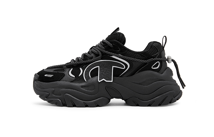 Champion Thousand-Layer Y2K Shoes Low-Top Chunky Sneakers Women's Black