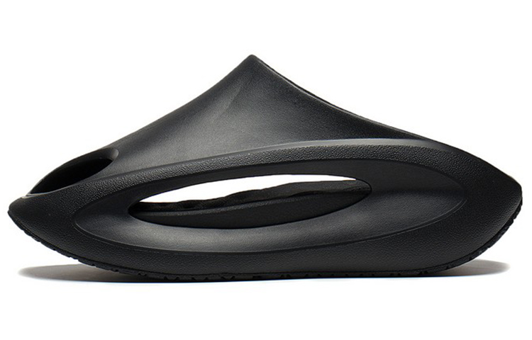 LiNing Yun You Slay Quiet Abrasion-Resistant Slide Slippers Unisex Black