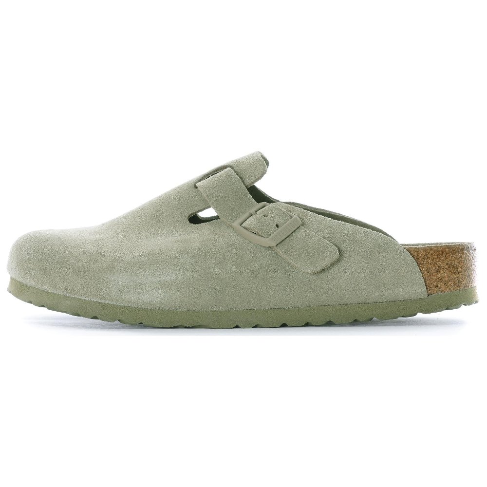 Birkenstock Boston Soft Footbed 'Faded Khaki'