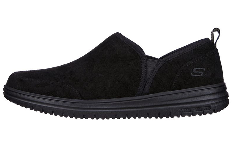 Skechers Relaxed Fit Murette Prescott Low Top Casual Shoes Men's Black