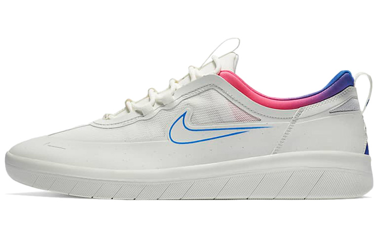 Nike Sb Nyjah Free 2 Summit White Pink Blast Racer Blue