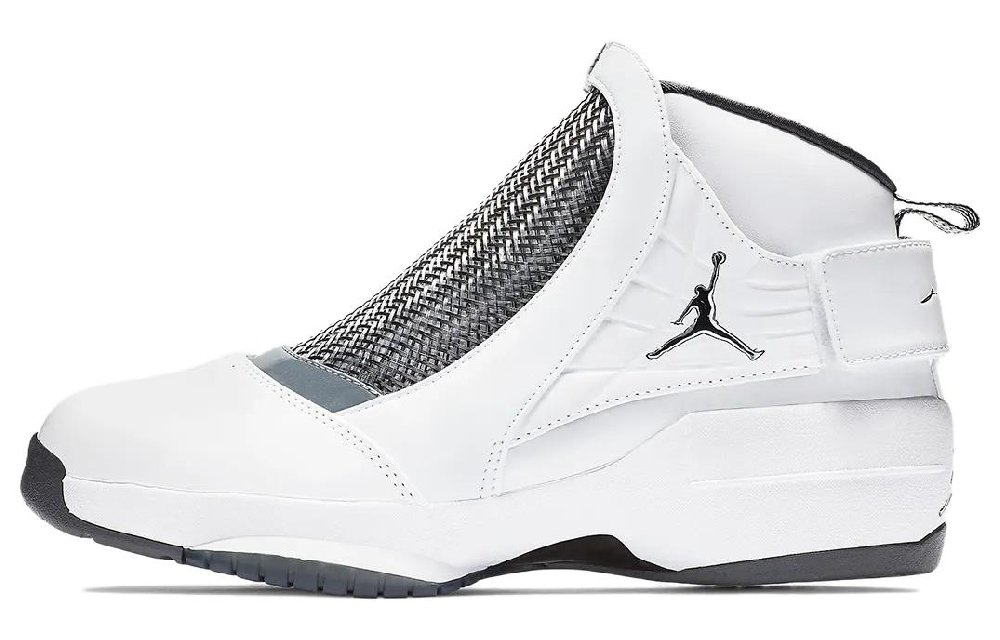JORDAN 19 Retro White Flint Grey