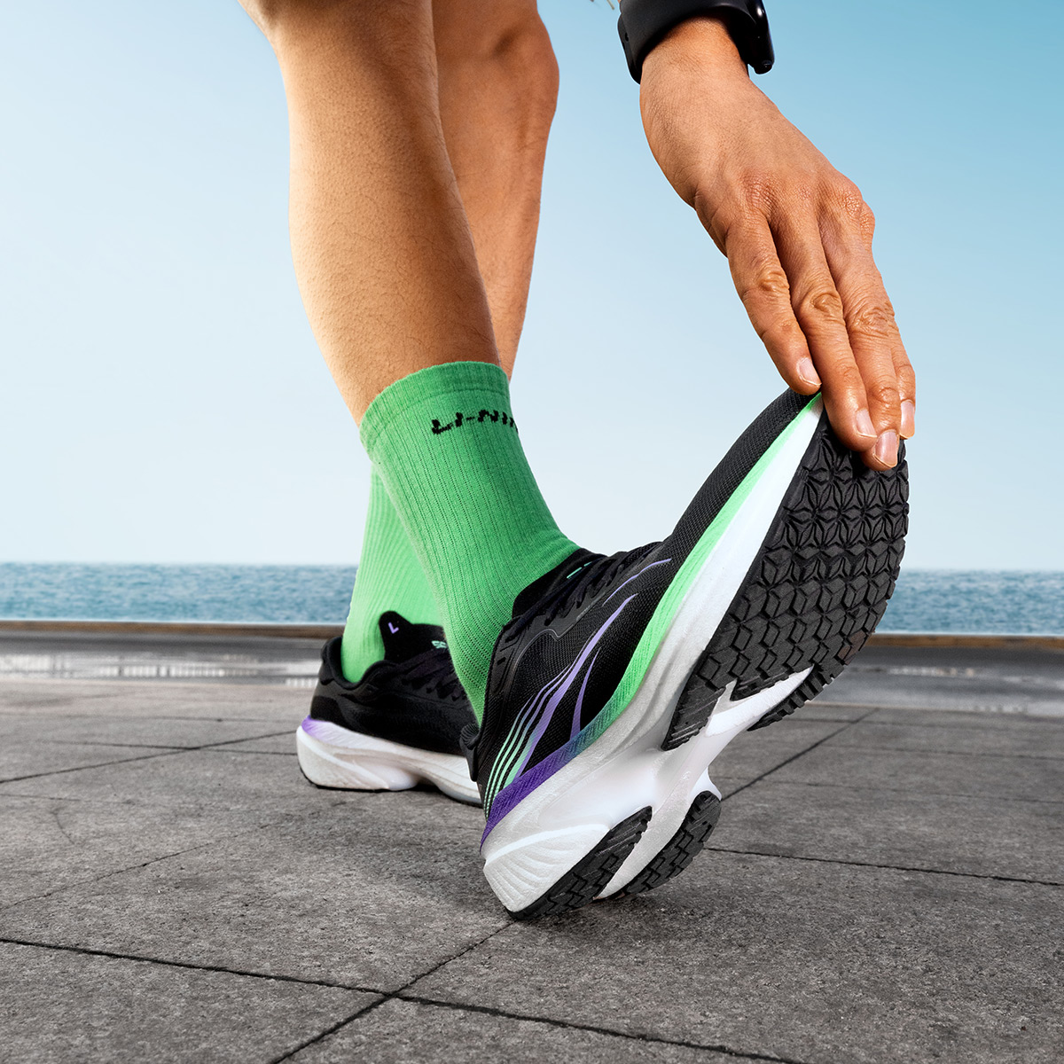LiNing WuShi 5S 4.0 Cushioning Anti-Slip Wear-Resistant Breathable Support Rebound Low-Top Running Shoes Men's Black купить в интернет-магазине Yoocart с быстрой доставкой по России.