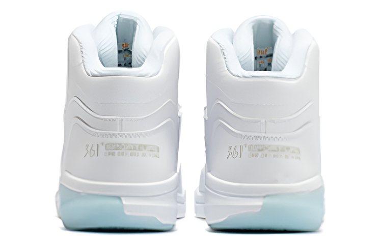 361° Anti-Slip And Wear-Resistant Breathable High-Top Skateboard Shoes Women's White Blue купить в интернет-магазине Yoocart с быстрой доставкой по России.