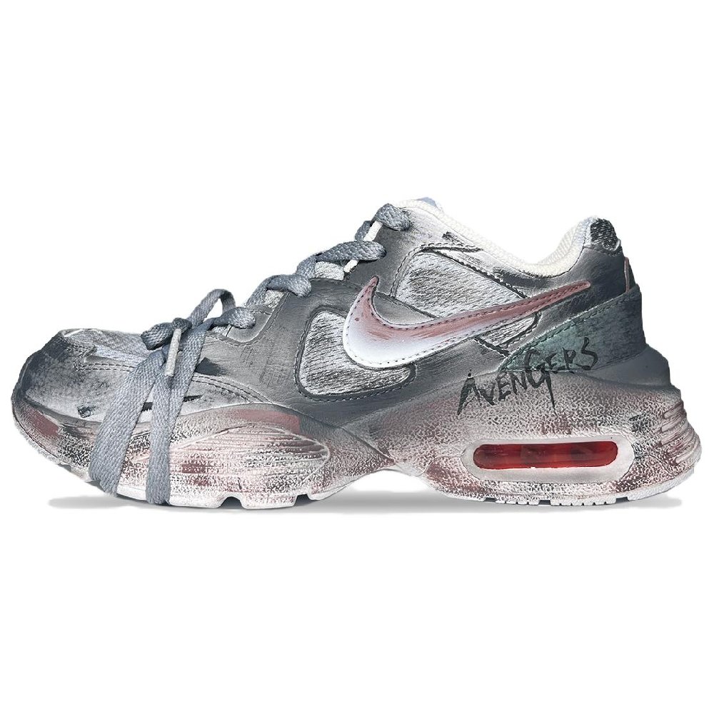 Nike Air Max Fusion Low Top Running Shoes Unisex Gray