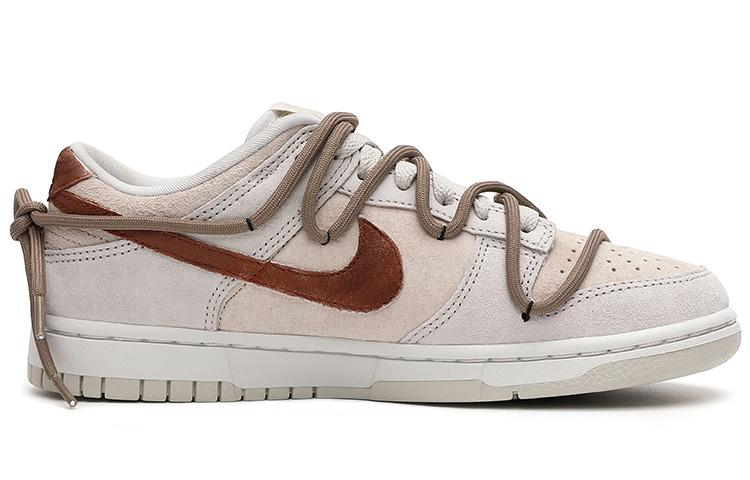 Nike Dunk Retro PRM'Vast Grey' Anti-Slip And Wear-Resistant Lightweight Low-Top Skateboard Shoes Women's Gray Brown купить в интернет-магазине Yoocart с быстрой доставкой по России.