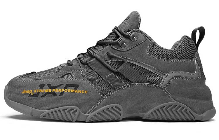Jeep Cushioning Coverage Abrasion Resistant Slip Resistant Low Top Casual Shoes Men's