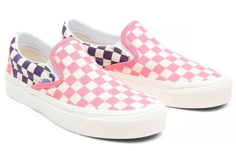 Slip On Classic Vans 98 Dx 'Anaheim Factory Pink Purple Checkerboard'