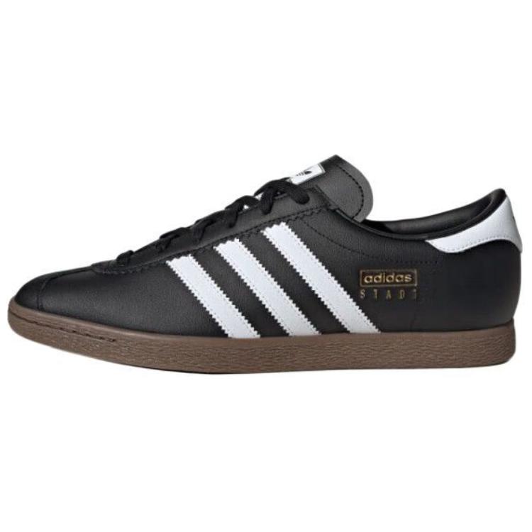 Adidas Originals Stadt Low Top Skateboard Shoes Unisex Black