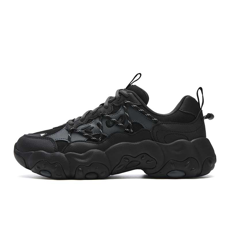 FILA FLUID 6 Abrasion Resistant, Breathable, Lightweight Low top Casual Shoes Women's Black