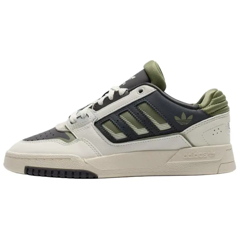 Adidas Originals Drop Step Cushioning, Lightweight, Breathable Low top Skateboard Shoes Unisex White