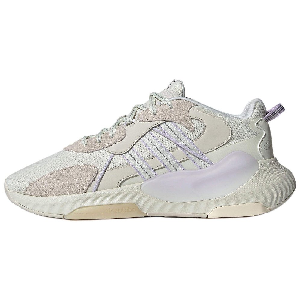 Adidas Originals Hi-Tail Anti-Slip Wear-Resistant Low-Top Casual Shoes Unisex White Brown