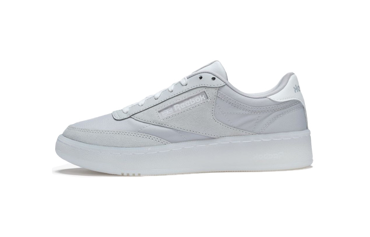 Reebok Low Top Skateboard Shoes Unisex Gray