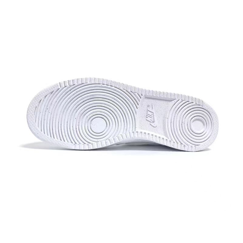 Nike Court Vision 1 Anti-Slip Wear-Resistant Low-Top Skateboard Shoes Women's Black White купить в интернет-магазине Yoocart с быстрой доставкой по России.