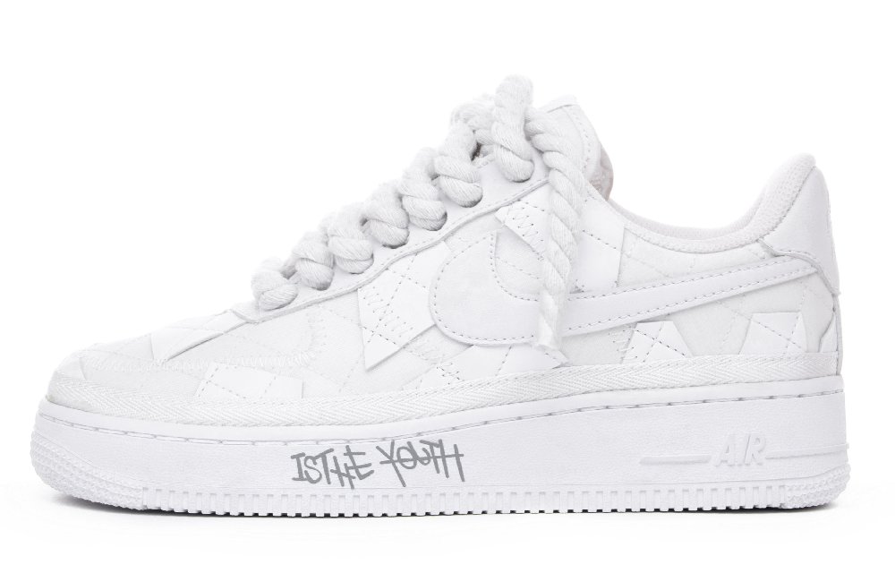 Billie Eilish x Nike Air Force 1 Low Top Skateboard Shoes Unisex White