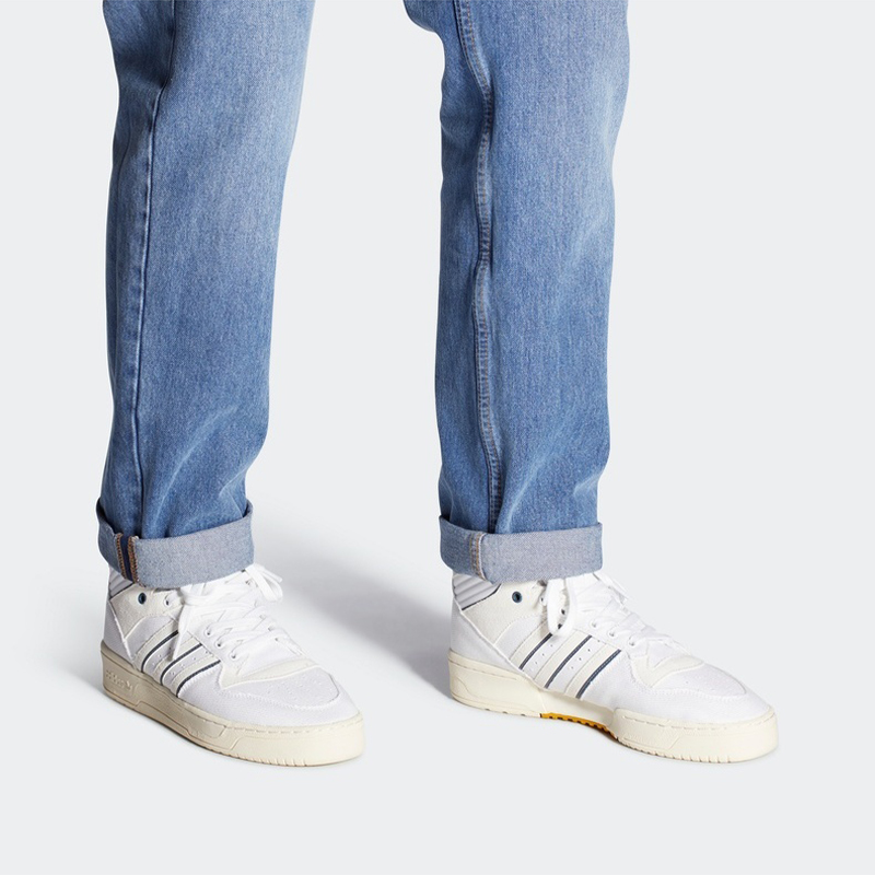 Adidas Rivalry 'White Yellow' купить в интернет-магазине Yoocart с быстрой доставкой по России.