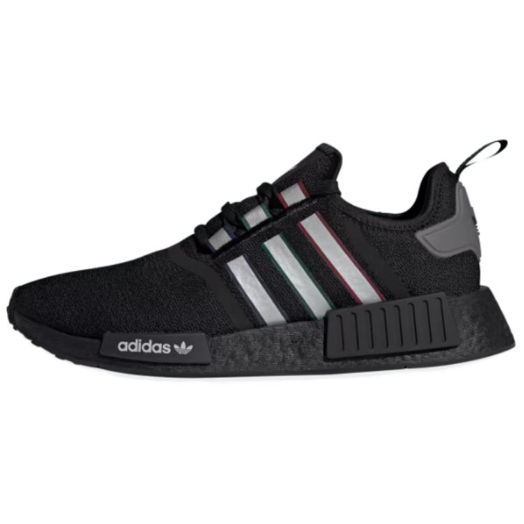 Adidas NMD_R1 'Black Silver Burgundy'