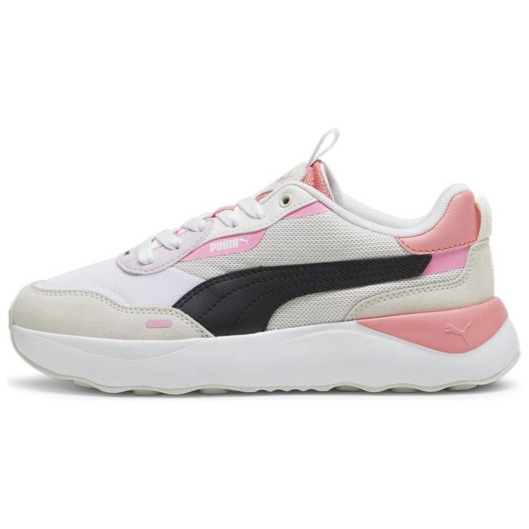 PUMA Runtamed Slip Resistant Low Top Casual Shoes Women's Beige Pink