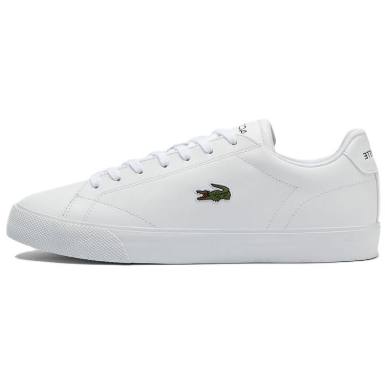LACOSTE Lerond Anti Slip Wear Resistant Low Top Skateboard Shoes Men's
