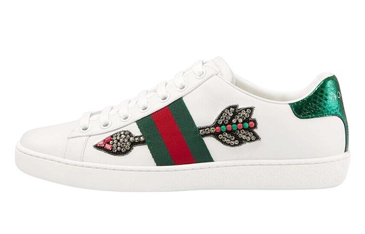 GUCCI Women's Ace Embroidered 'Arrow' Women's