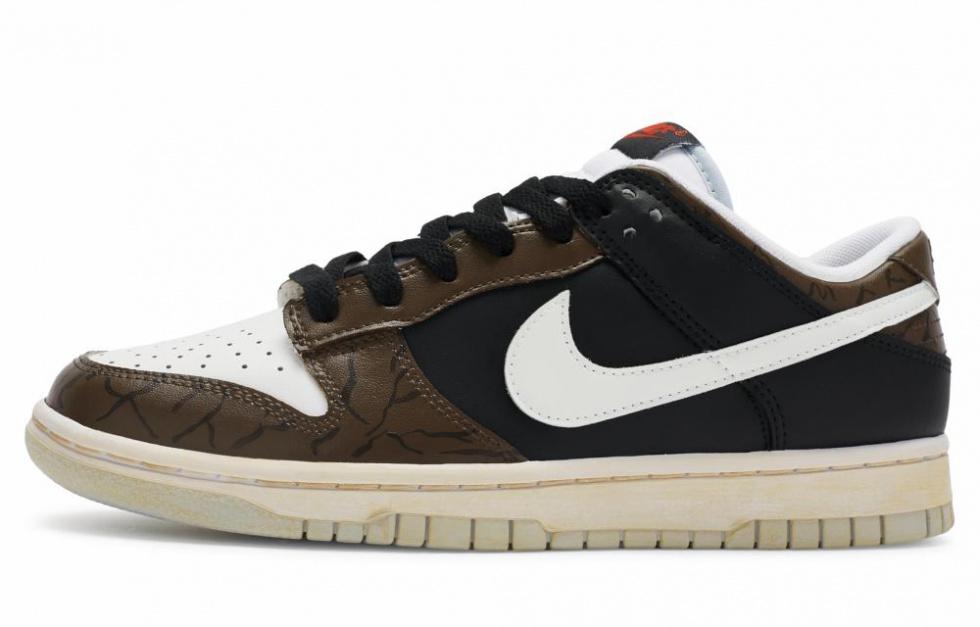 Nike Dunk 811 Manufacturing Anti-Slip Wear-Resistant Low-Top Skateboard Shoes Men's Khaki Brown Black