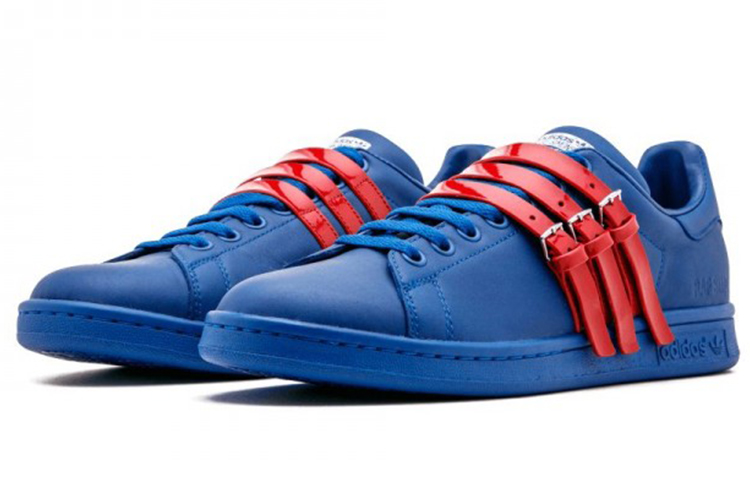 Adidas Raf Simons Stan Smith Strap Royal Blue/Red