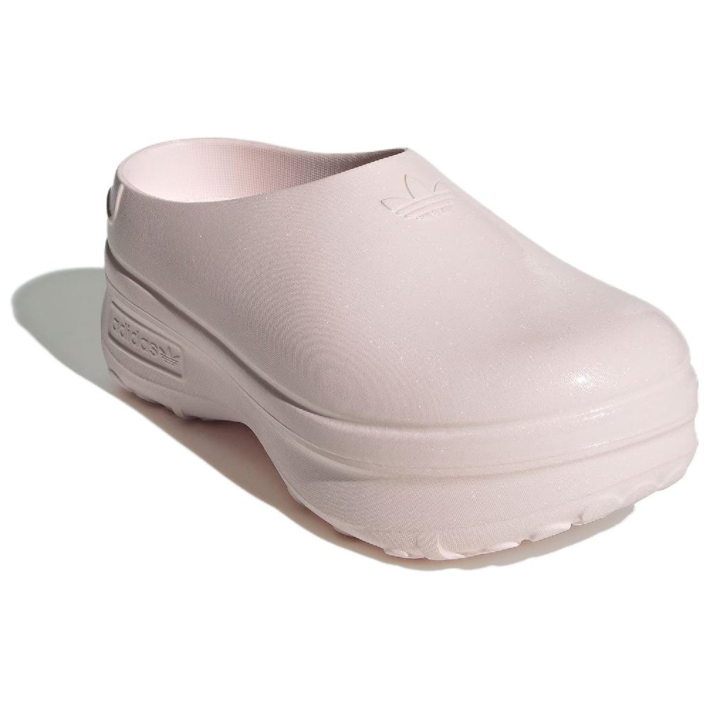 Adidas Originals ADIFOM STAN MULE Abrasion Resistant Slip Resistant Closed Toe Slippers Women's Pink