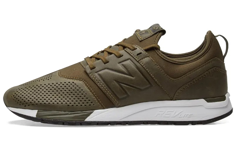 New Balance 247 Leather Olive