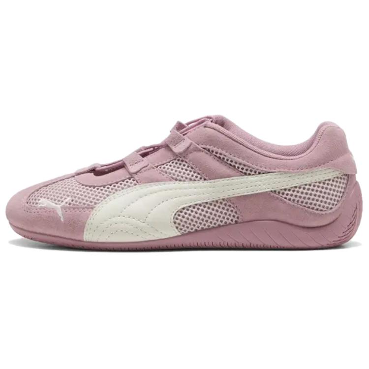 PUMA Speedcat Go Cushioning, Wear Resistant Low Top Casual Shoes Women's Light Pink