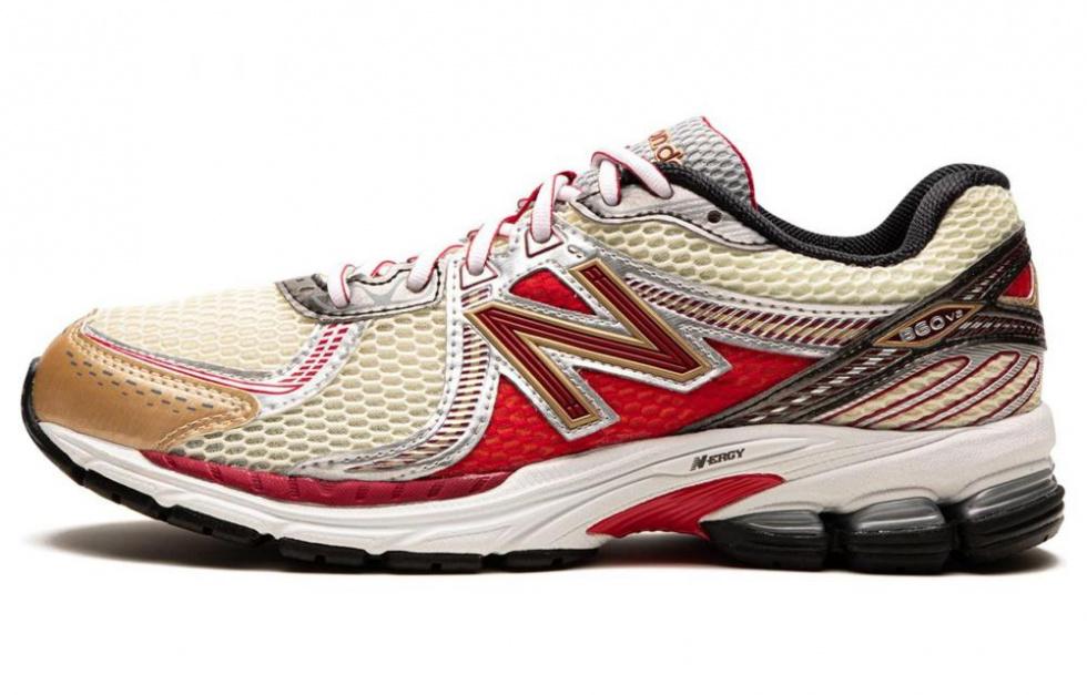 New Balance 860v2 Aime Leon Dore Red