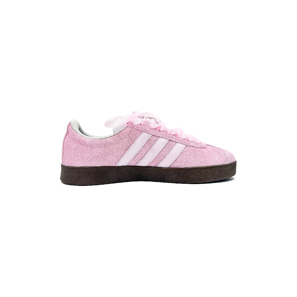 Adidas Neo VL Court Lifestyle Skateboard Shoes Unisex Low Top Pink