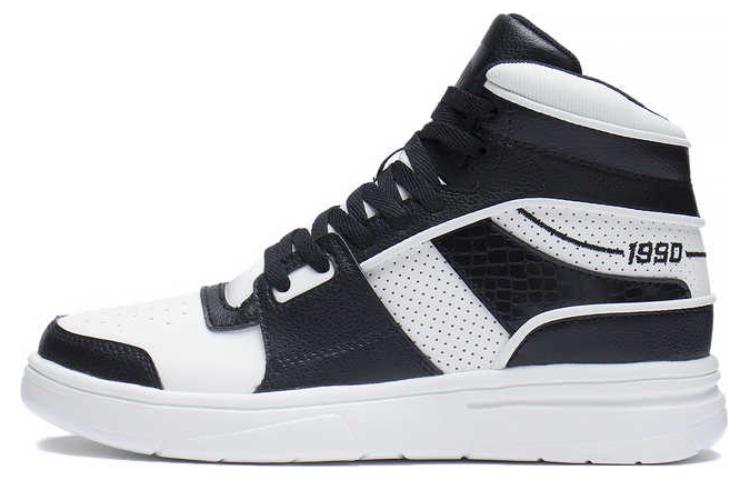 LINING Skateboard Shoes Women's High-Top Black