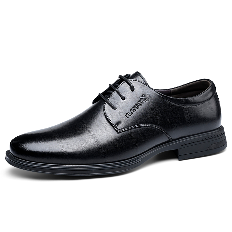 Playboy Dress Shoes Derby Shoes Men's Black