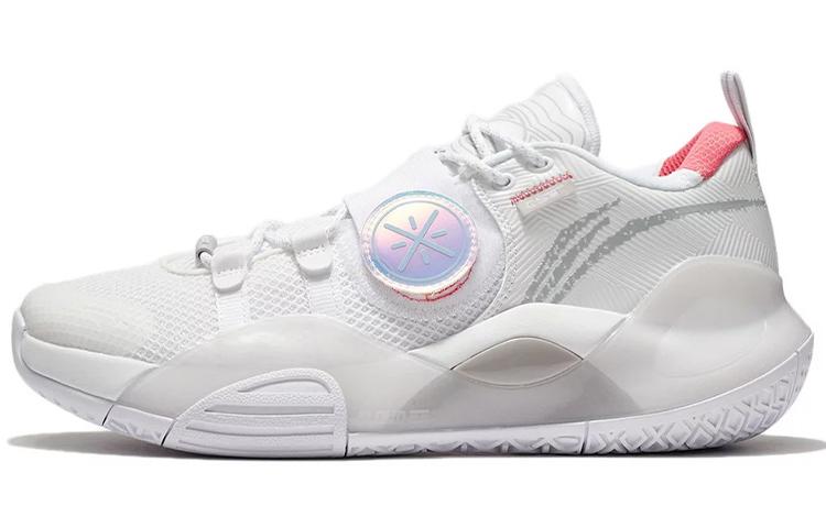 LINING The Whole City Is 8 Lite Basketball Shoes Men Low Top White/Blue/Purple