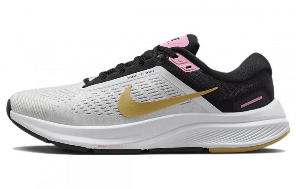 Nike Air Zoom Structure 24 'White Black Wheat Gold' Women's
