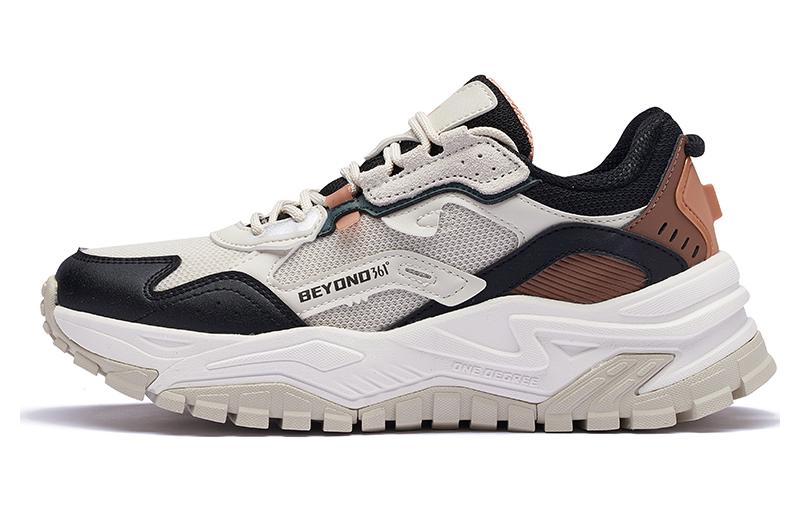 361° Abrasion Resistant Slip Resistant Thermal Low Top Sports Casual Shoes Women's Gray Black Brown