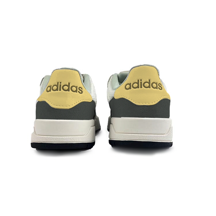 Adidas Neo Entrap Anti-Slip Wear-Resistant Low-Top Skateboard Shoes Unisex Black Yellow