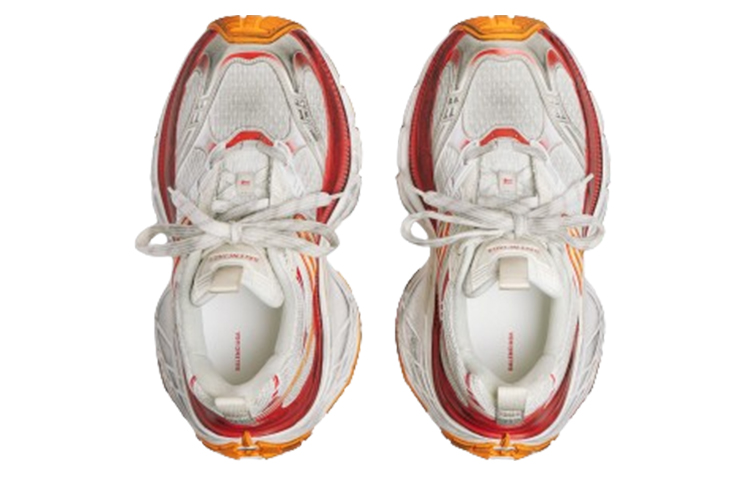 Balenciaga 10XL Sneakers 'White Red And Orange Mesh Tpu And Rubber' Women's купить в интернет-магазине Yoocart с быстрой доставкой по России.