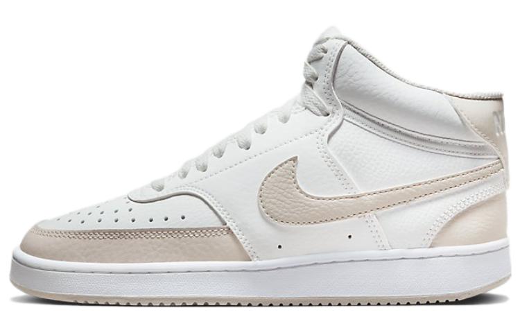Nike Court Vision Mid White Tan Women's