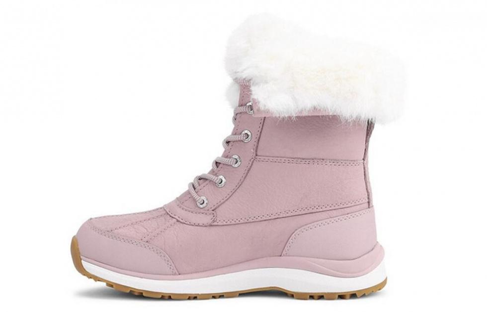 UGG Adirondack Boot Iii Fluff Fleece Lined Pink Women's