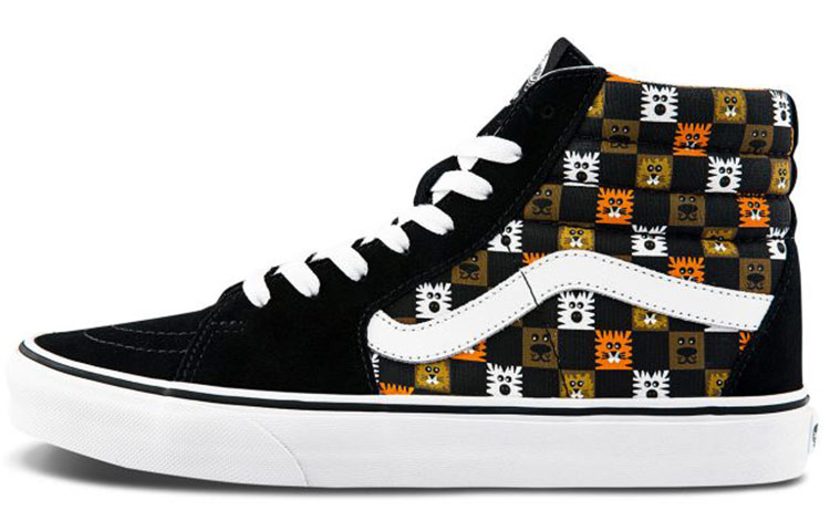 Vans SK8 HI Cartoon Black