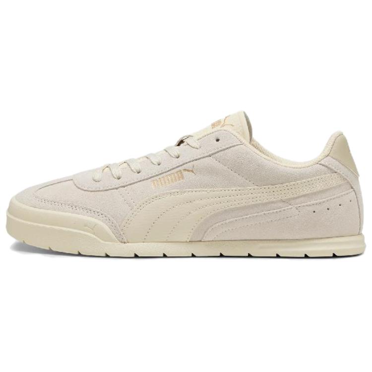 PUMA Wear resistant And Lightweight Low Top Skateboard Shoes Unisex Ecru