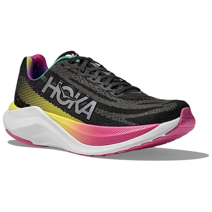 HOKA ONE ONE Mach X Black Silver Multi Color купить в интернет-магазине Yoocart с быстрой доставкой по России.