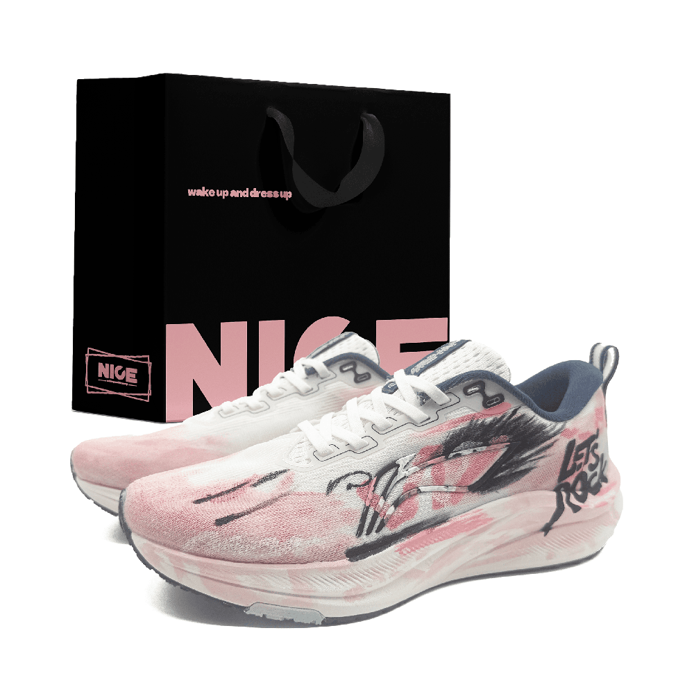 LINING Red Hare 8 Running Shoes Men's Low top Pink