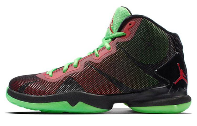 Jordan Super.Fly 4 Black/Gym Red Green Pls Infrared 23