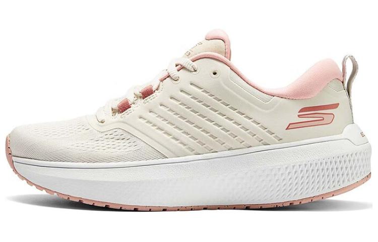 Skechers Low Top Casual Shoes Women's White Pink