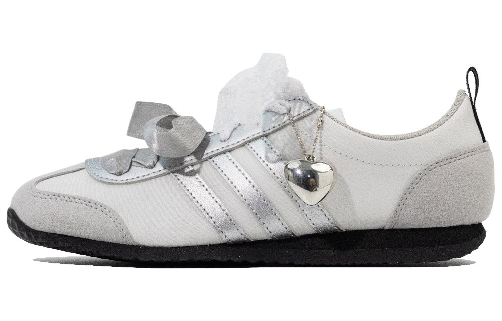 Adidas VS JOG 2.0 Breathable Low Top Casual Shoes Unisex Light Gray