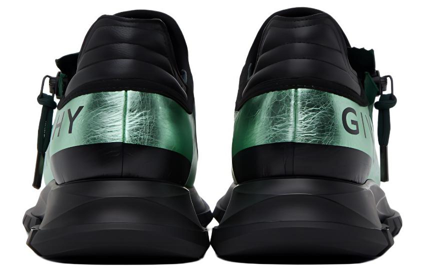 Givenchy Spectre Low Top Casual Shoes Men's Black Green